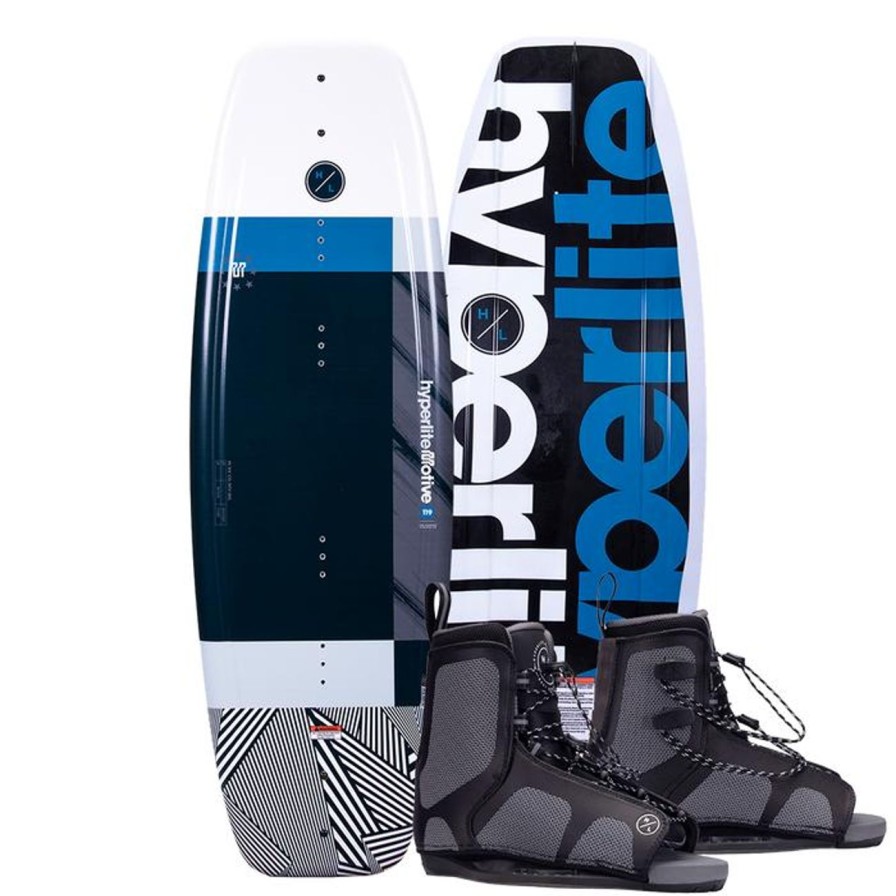 Wake Hyperlite | Hyperlite 2024 Motive Jr. Wakeboard | Remix Bindings