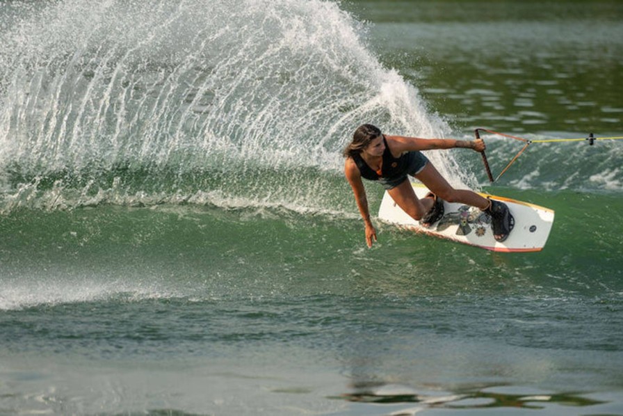 Wake Hyperlite | Hyperlite 2024 Cadence Wakeboard | Womens Jinx Bindings