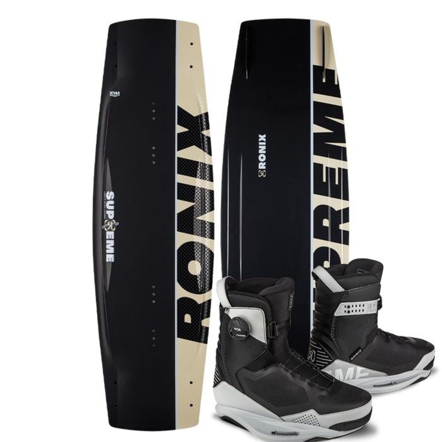 Wake Ronix | Ronix 2023 Supreme Wakeboard | Supreme Boa Boots