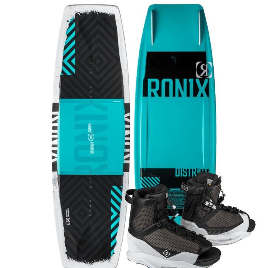 Wake Ronix | Ronix 2024 District Wakeboard | District Bindings