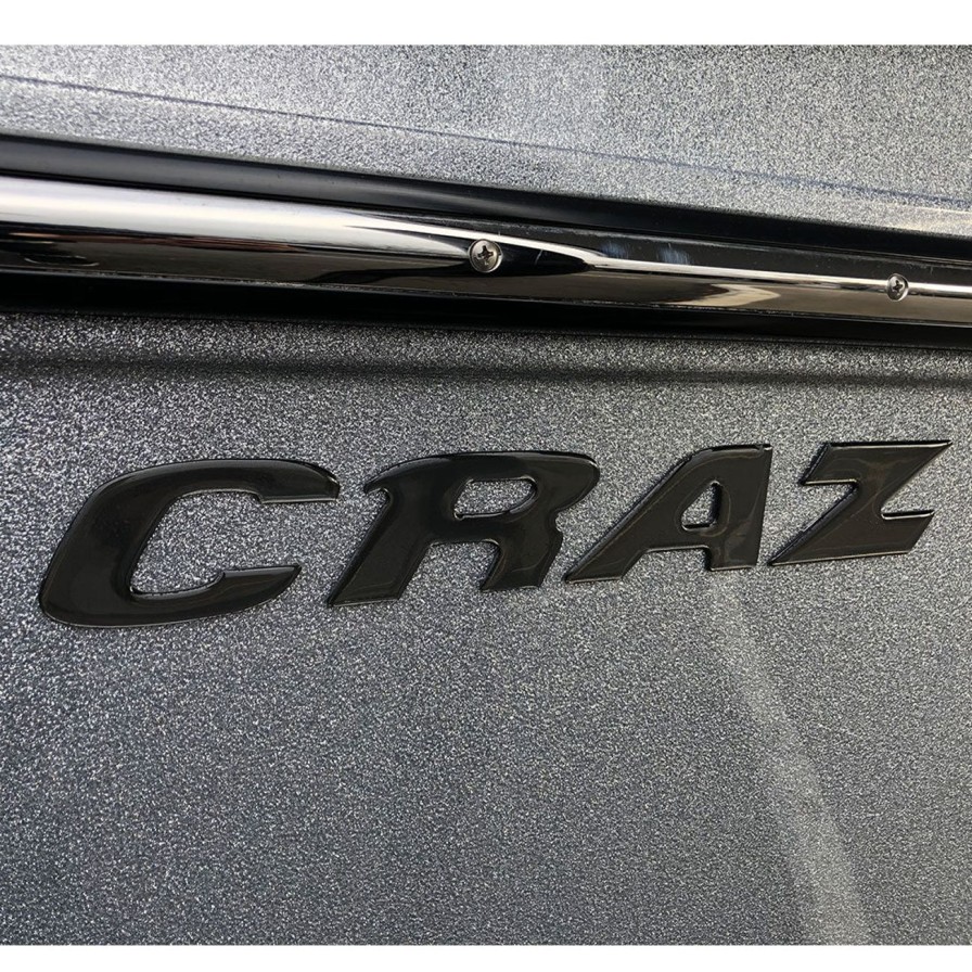 Parts Moomba Decals & Emblems | Moomba Craz Black Chrome, Transom Decal (116055)