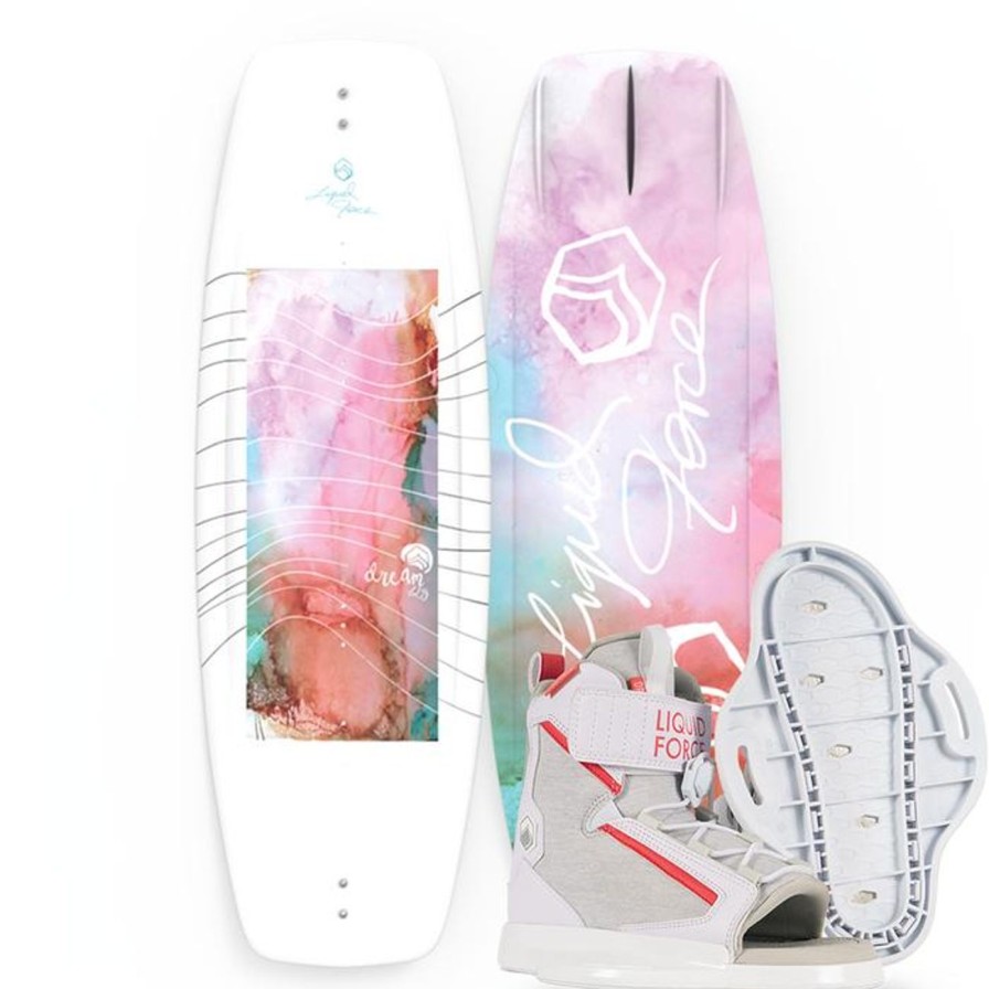 Wake Liquid Force | Liquid Force 2024 Dream Wakeboard | Dream Bindings
