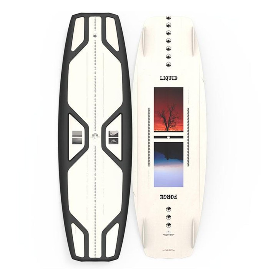 Wake Liquid Force | Liquid Force 2023 Unity Aero Wakeboard | Aero 6X Bindings (White)