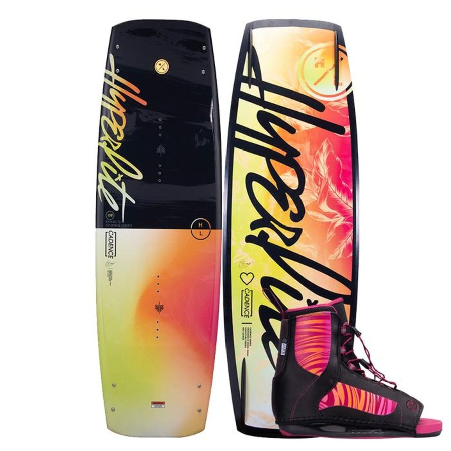 Wake Hyperlite | Hyperlite 2023 Cadence Wakeboard | Jinx Bindings