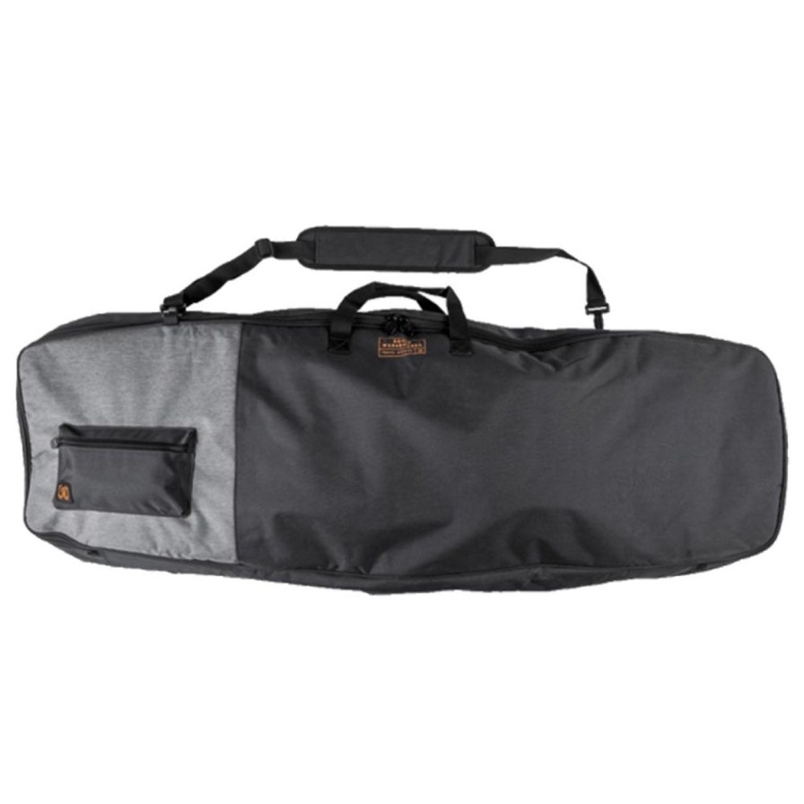 Wake Ronix | Ronix Collateral Non Padded Board Case - Heather Charcoal/Orange