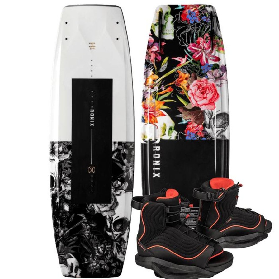 Wake Ronix | Ronix 2024 Quarter 'Til Midnight Wakeboard | Luxe Bindings