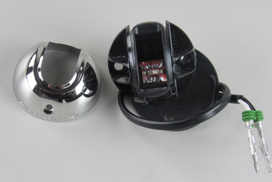 Parts Malibu Lighting | Malibu Led Navigation Light- Red, Port, M, W/Delphi Conn, 18- (4111008R.1)
