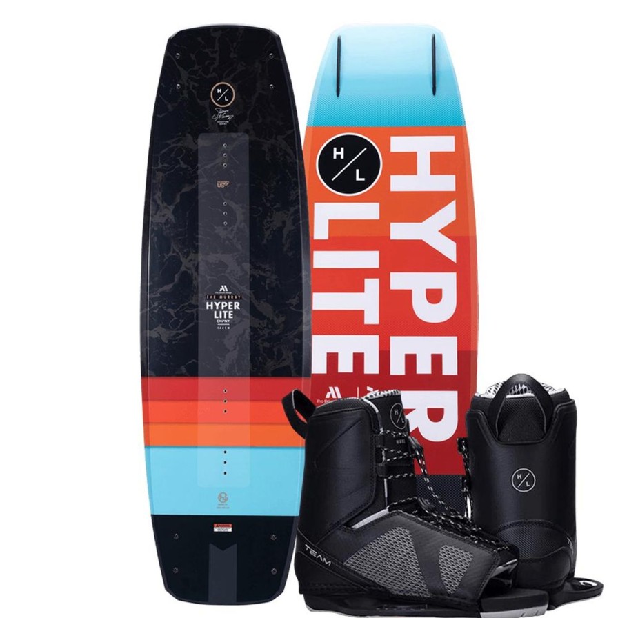 Wake Hyperlite | Hyperlite 2024 Murray Pro Wakeboard | Team Ot Bindings