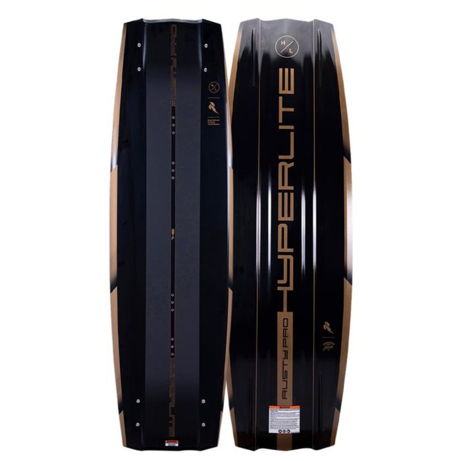 Wake Hyperlite | Hyperlite 2023 Rusty Pro Wakeboard | Ultra Bindings